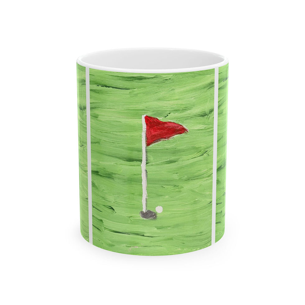 Thumbnail: Classic Par for the Course Golf   Ceramic Mug 