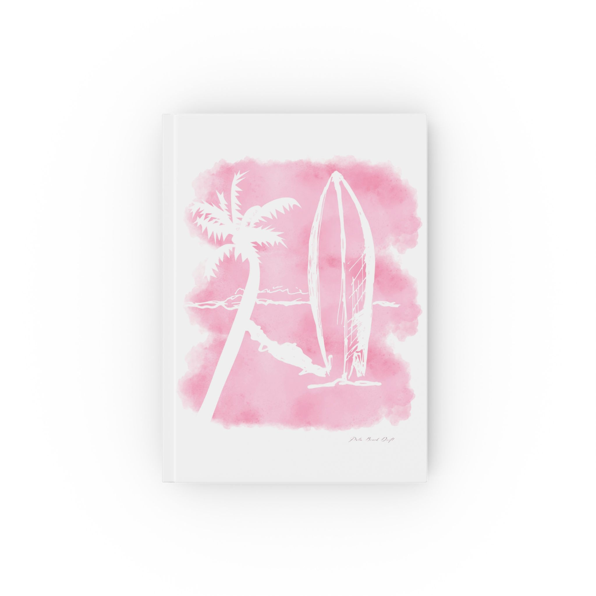 Pretty Bahama Island Pink Journal — Hardback Notebook