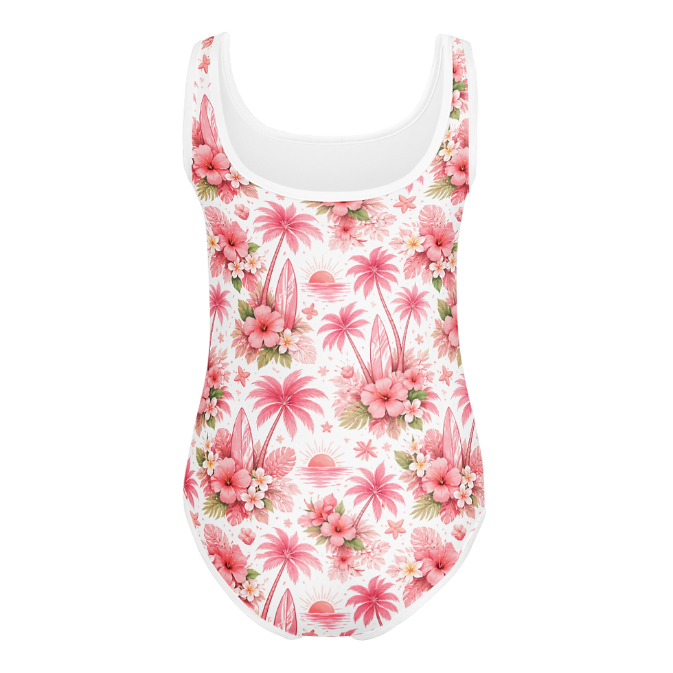 Thumbnail: Signature Palm Beach Drift Kids Swimsuit