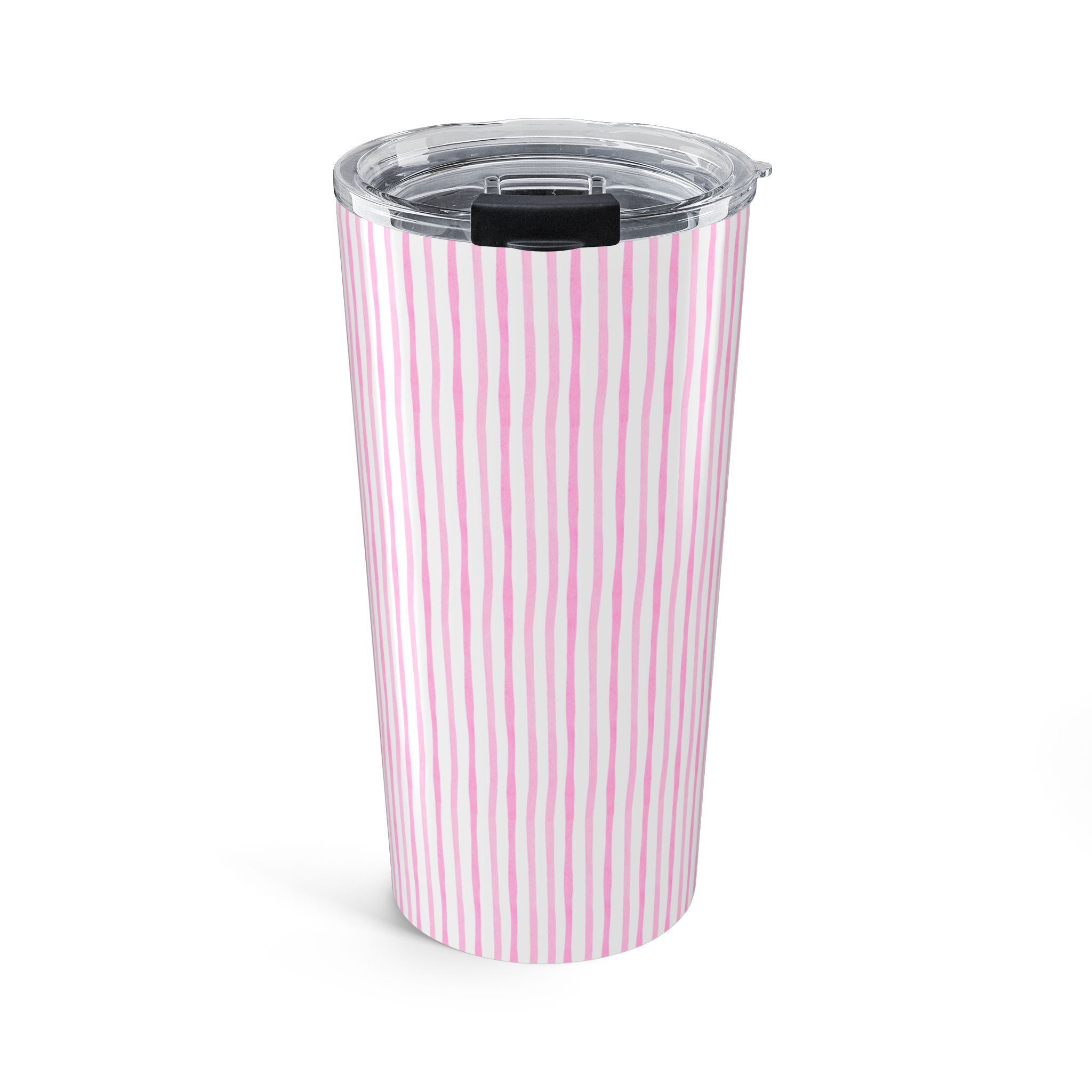 Cotton Candy Coast 20oz Watercolor Tumbler — Insulated Travel Cup