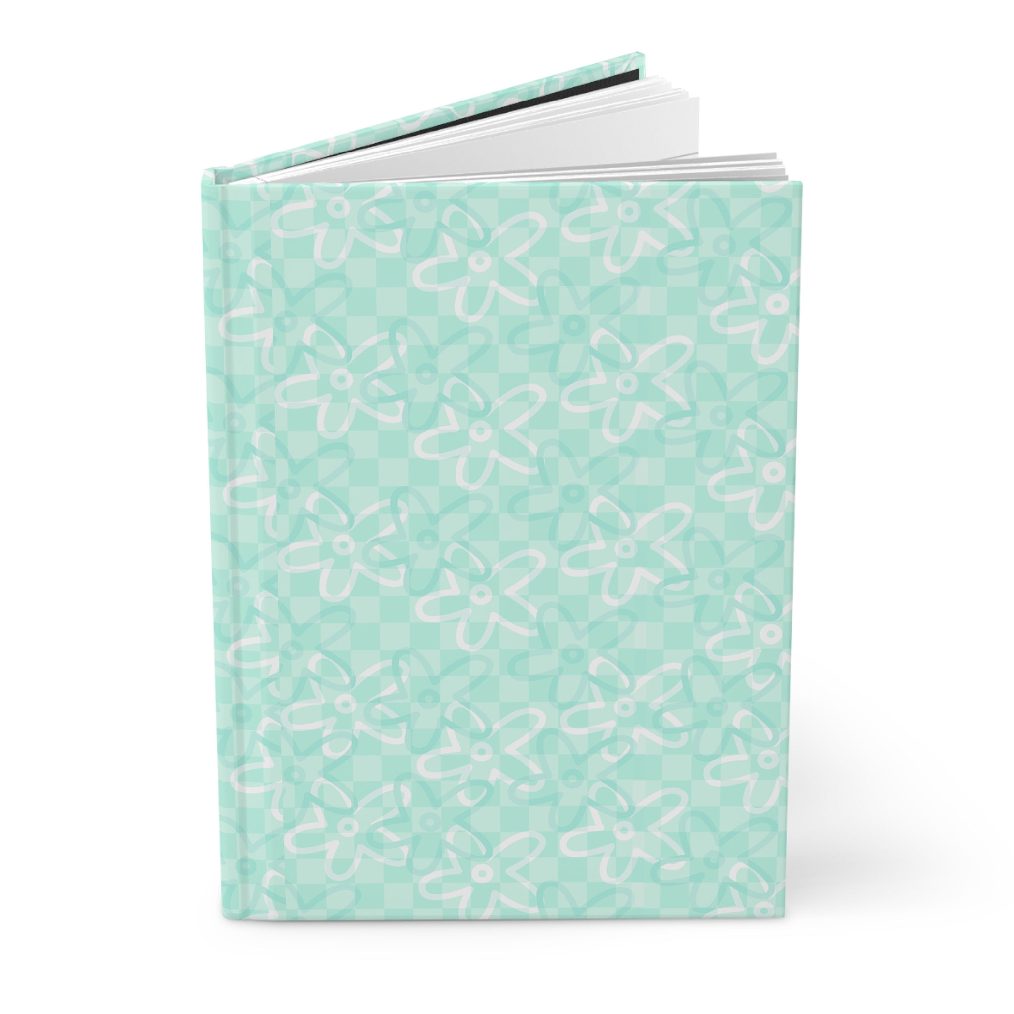 Coastal Minted Floral Hardcover Journal