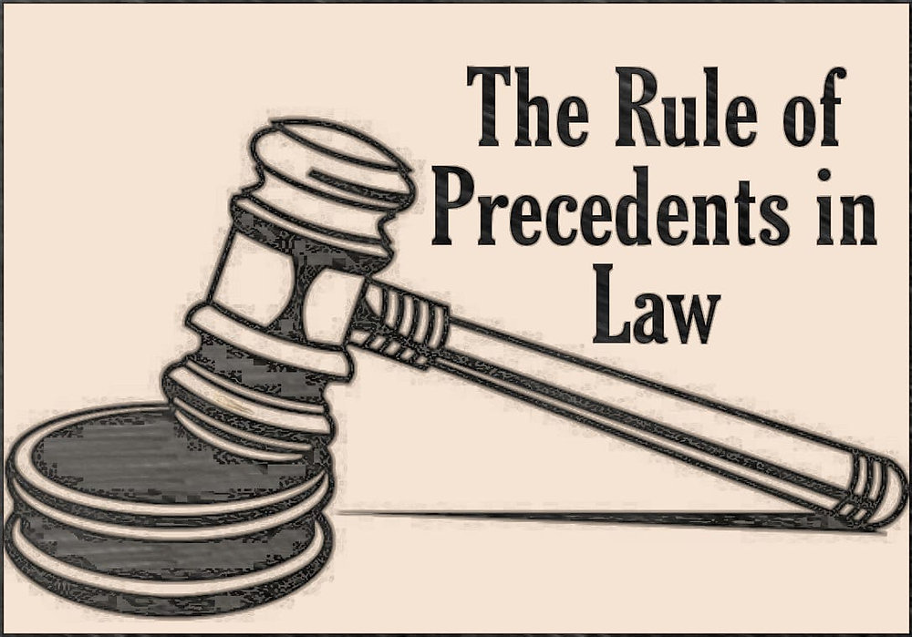 Precedent Animation The Rule of Precedents in Law