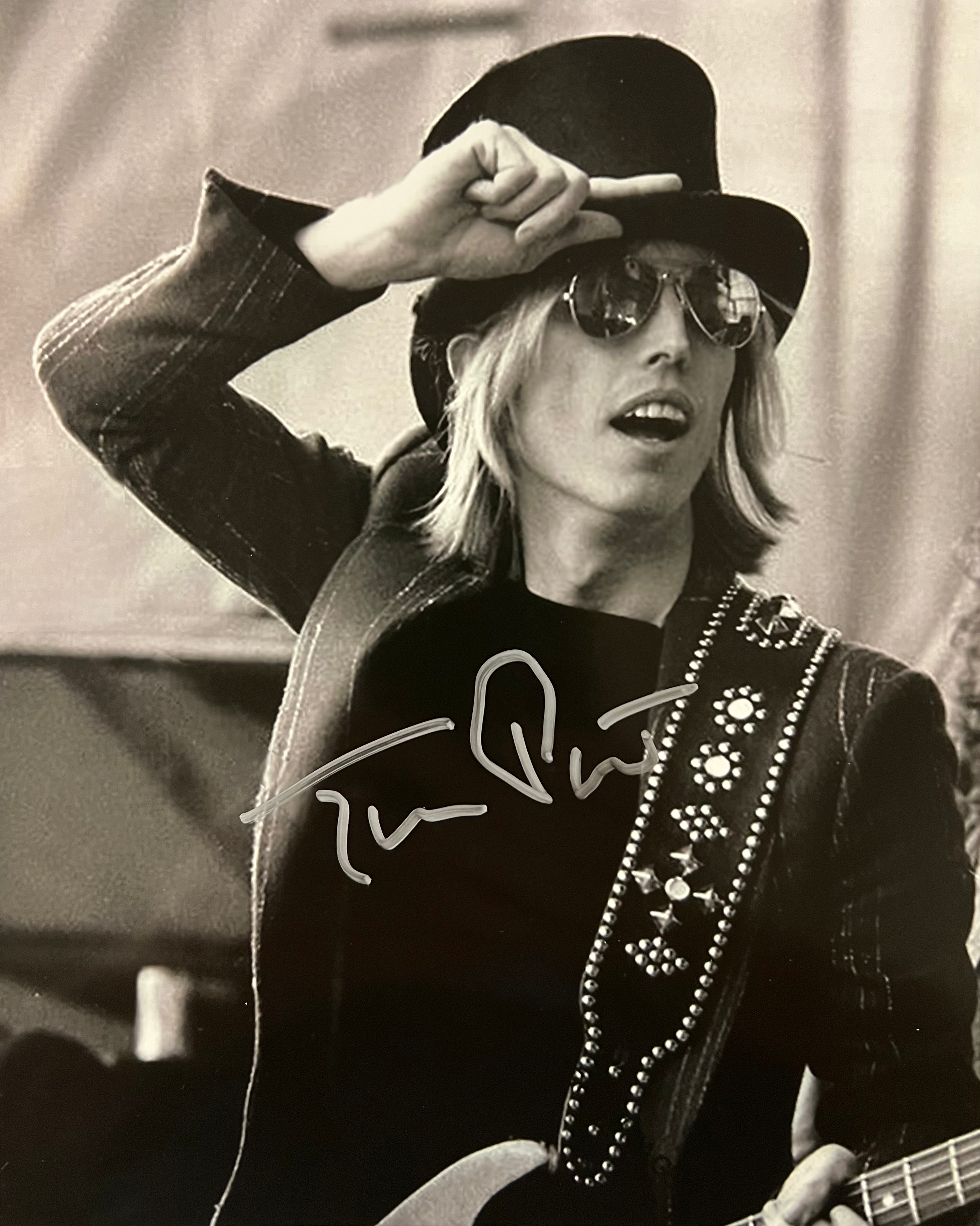 Tom Petty signed 8”x10” photo. 710065