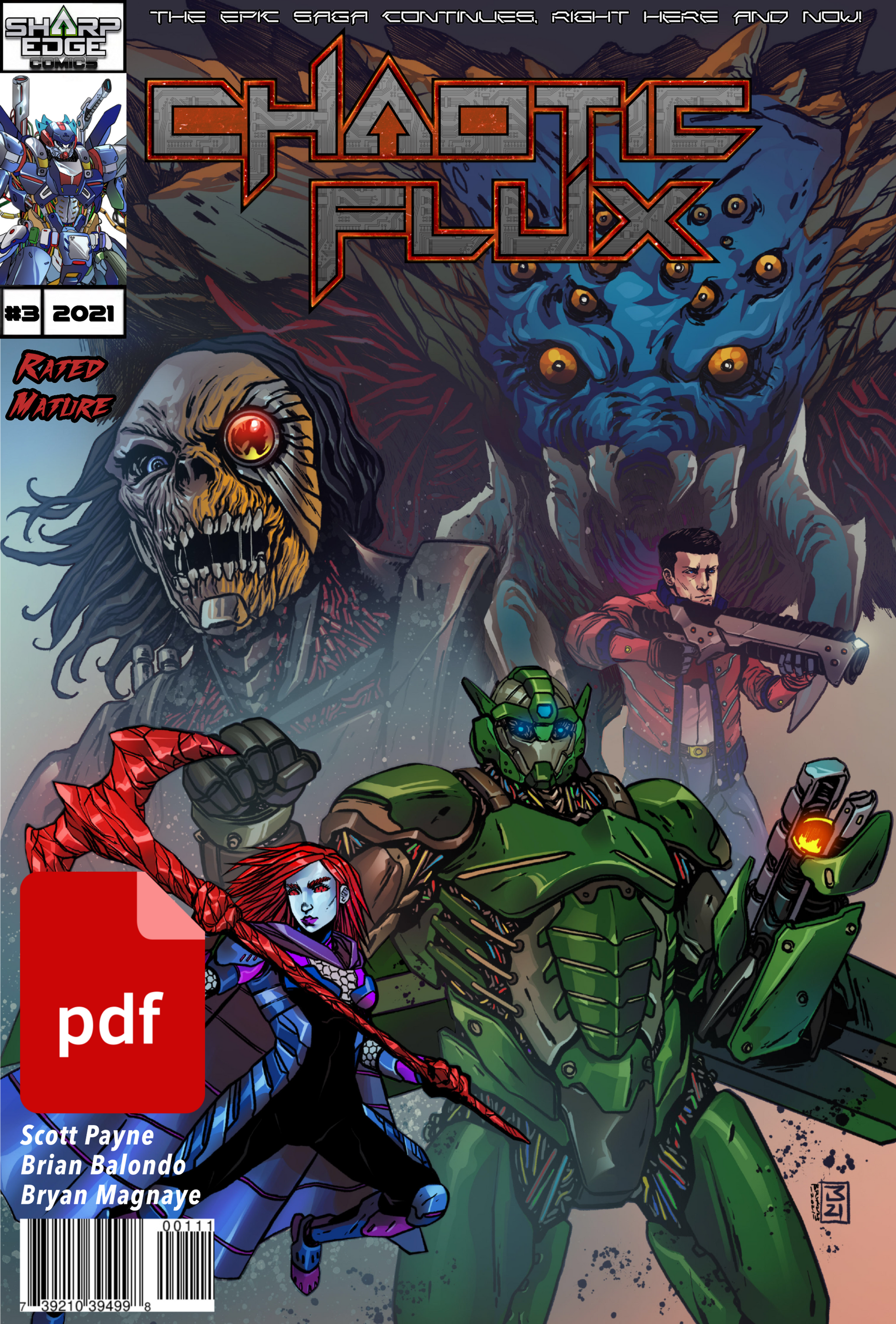 Chaotic Flux issue #3: Relentless