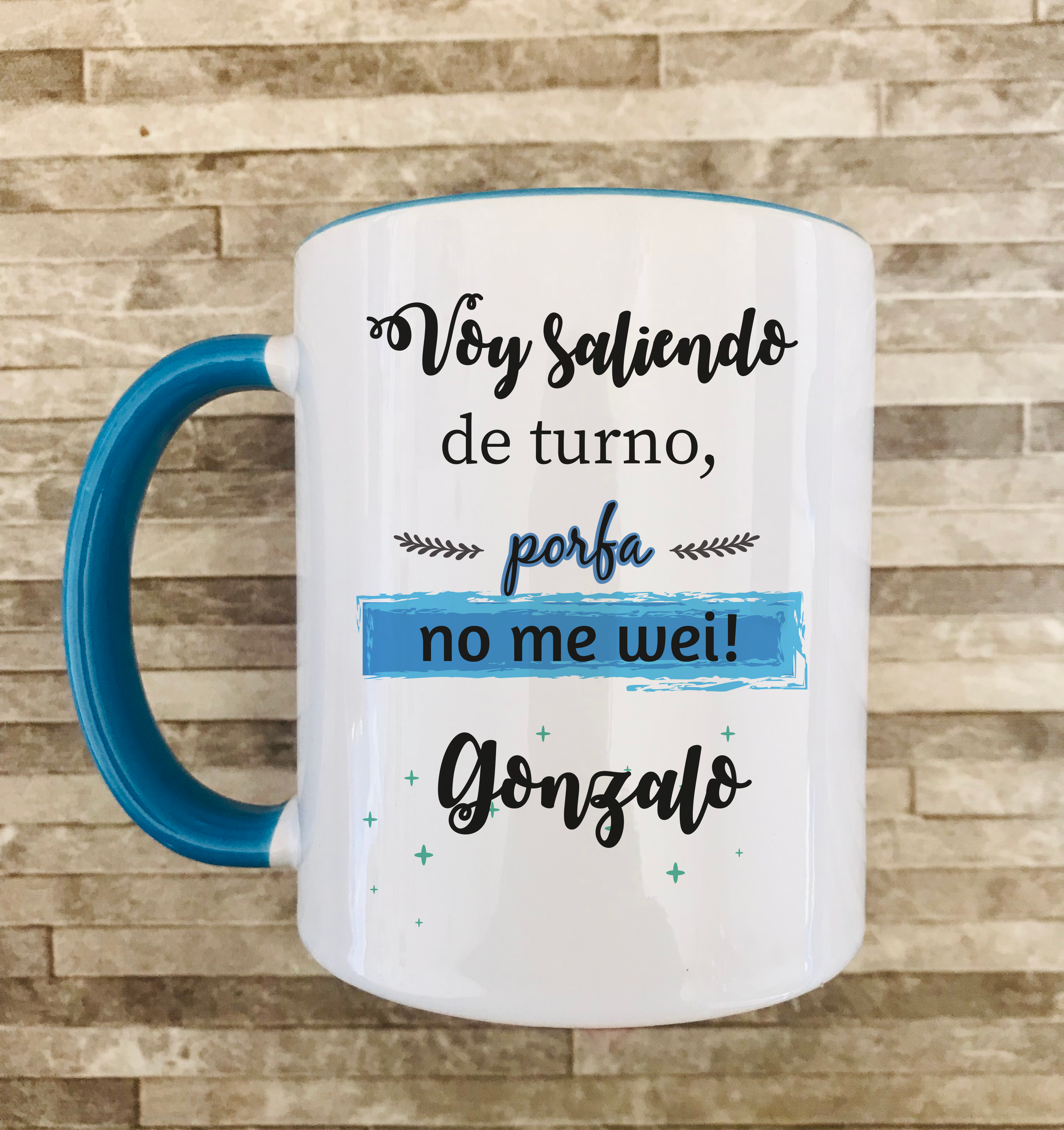 Tazón"saliendo de turno"