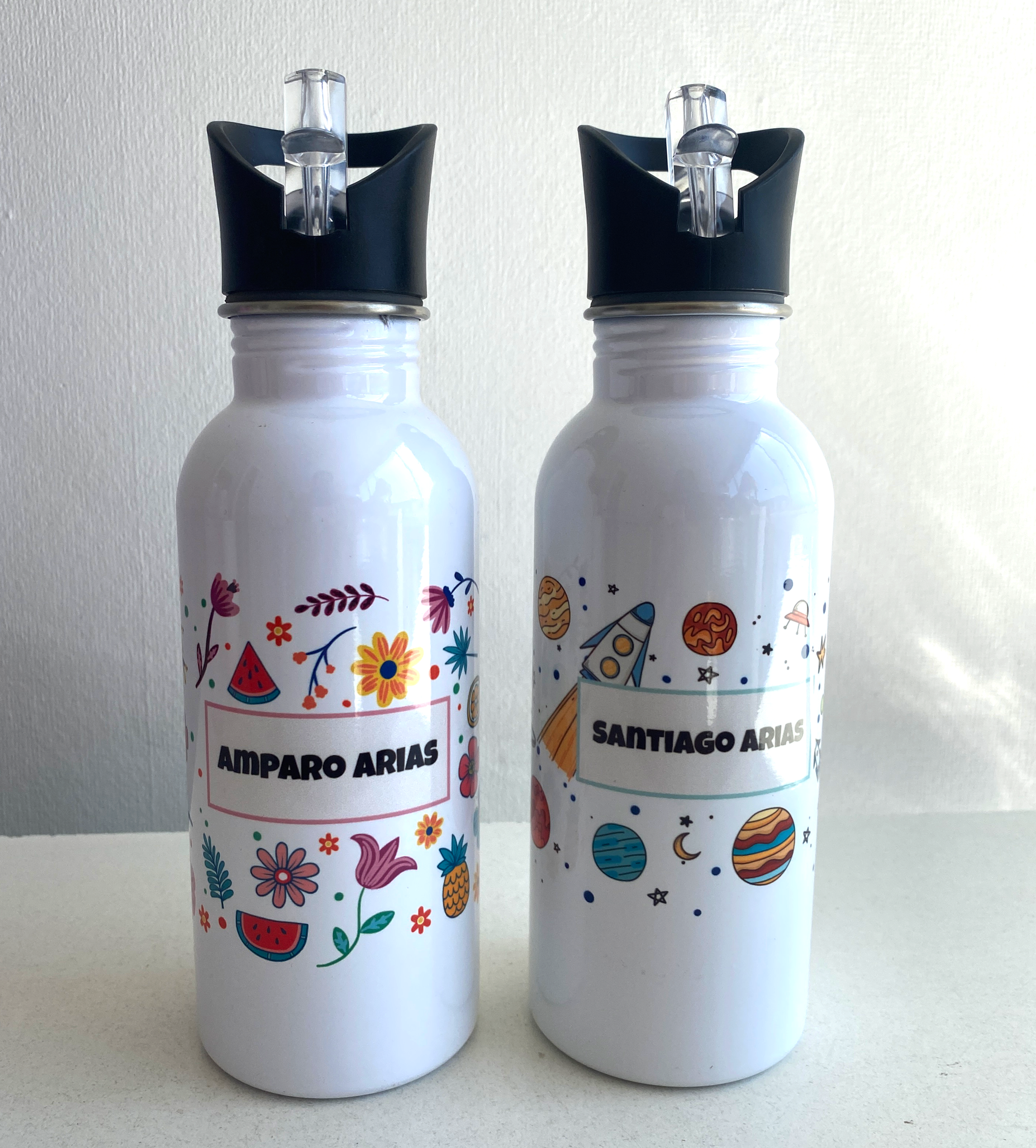 Botella bombilla silicona