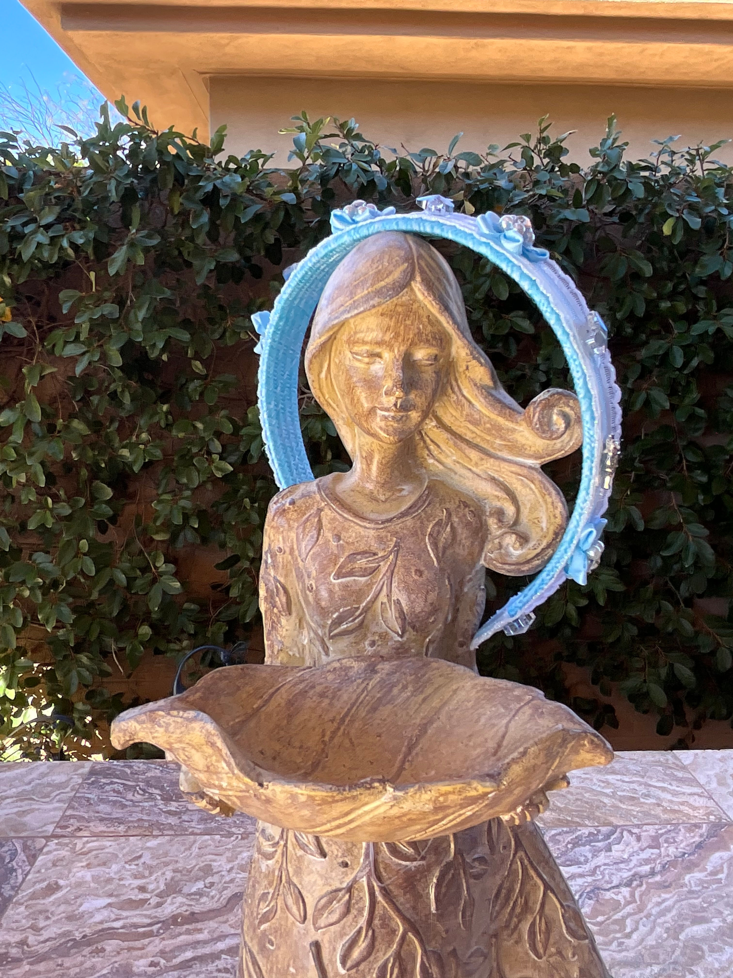 B-#24 Spring Blue Flowers