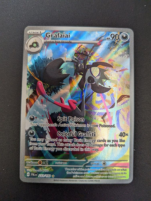 grafaiai pokemon card Card Sleeves Grafaiai Pokémon Card Game | Authentic Japanese Pokémon TCG  products