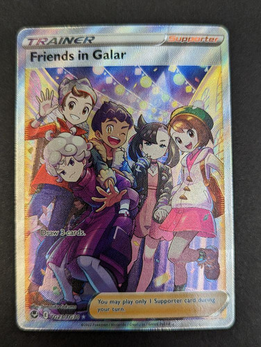 friends in galar pokemon card Friends In Galar 2022 Pokemon Silver Tempest Card # G23/TG30  VTC