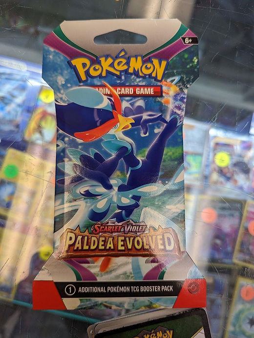 pokemon paldea evolved sleeved booster pack x10 Packs MHDEALSPLUS First partners Meowscarada ex Scarlet & Violet: Paldea Evolved