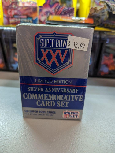 super bowl xxv limited edition silver anniversary commemorative card set Super Bowl XXV Limited Edition Silver Anniversary Commemorative Card S main image 1