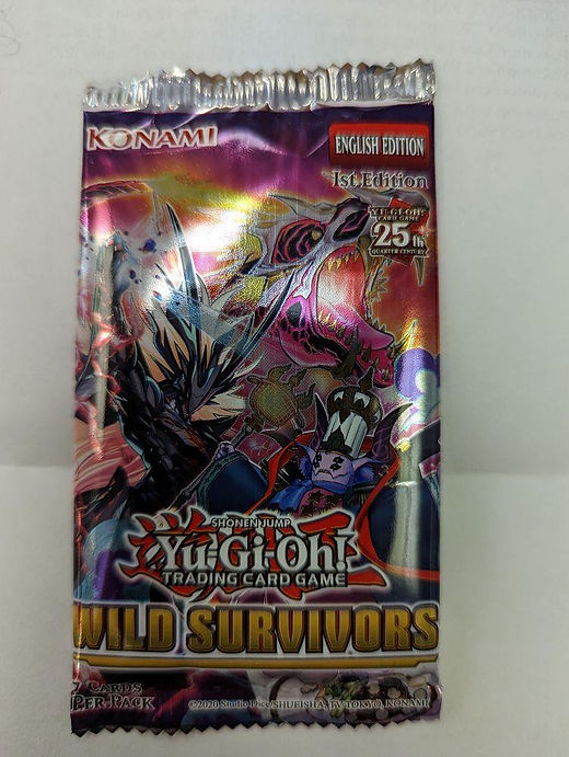 yugioh wild survivors booster box Amazon.com: Konami Yu-Gi-Oh! Wild Survivors Box with 24 Envelopes, KOI86150, Pink : Toys & Games