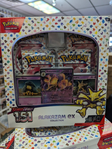 Pokmon 151 Alakazam EX Box | Pop Stop Poke Shop Pokmon 151 Alakazam EX Box | Pop Stop Poke Shop