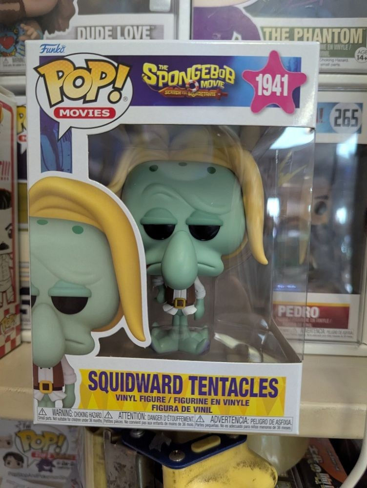 The SpongeBob Movie: Squidward Tentacles Funko Pop! Vinyl Figure #1941