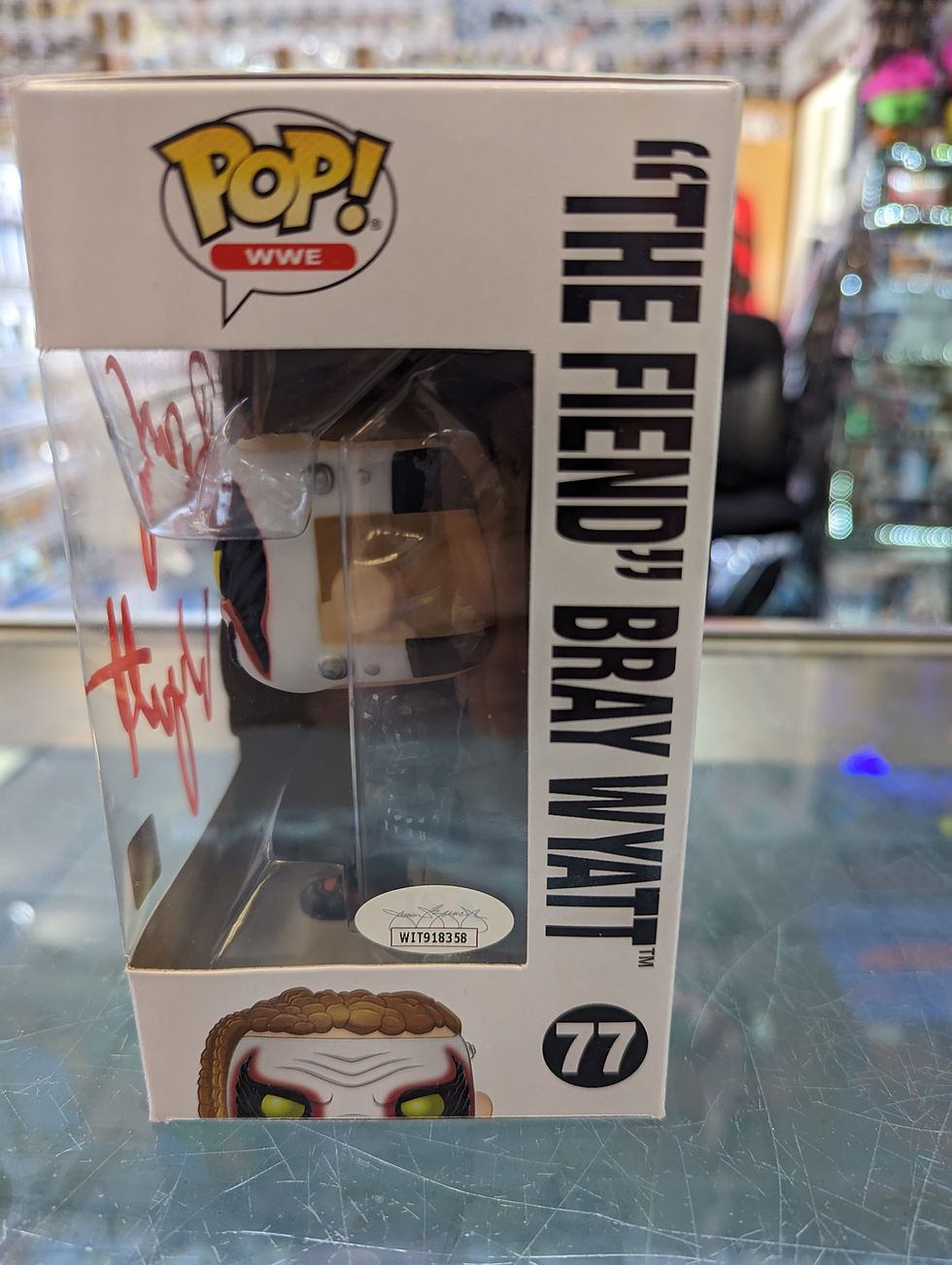 Thumbnail: The Fiend Bray Wyatt #77 Signed