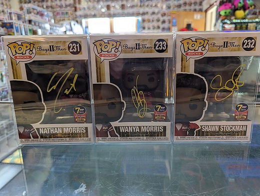 Boys II Men – Signed Set of 3 | Pop Stop Poke Shop