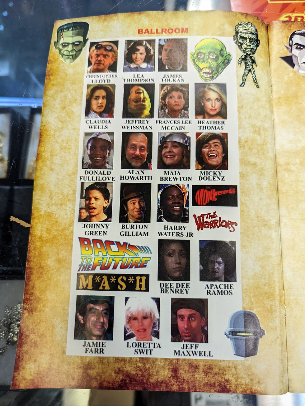 Thumbnail: Christopher Lloyd Signed Red