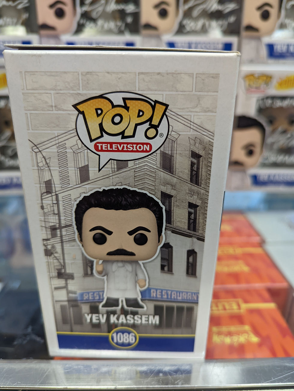 Thumbnail: Yev Kassem Soup Nazi Autographed Funko Pop #1086