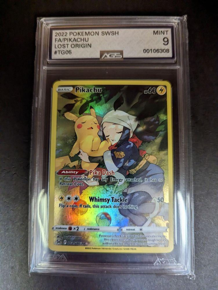 Pikachu #TG05 Pokemon Lost Orig