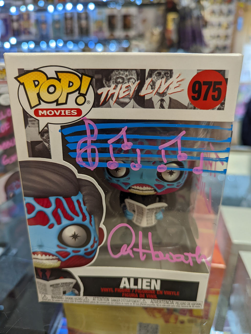 Thumbnail: Alan Howarth Signed Alien "They Live"
