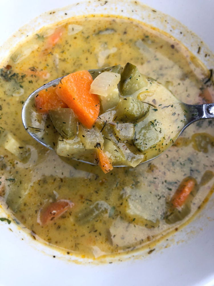 Dill Pickle Soup