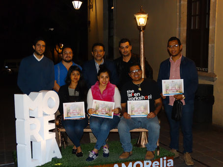 Reciben premio los ganadores de los concursos #venAMORelia