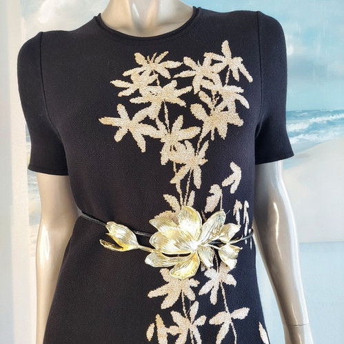star casino dress code gold coast Erlenn • Beaded Black Straight Silk Bottom Gown – Powder Couture