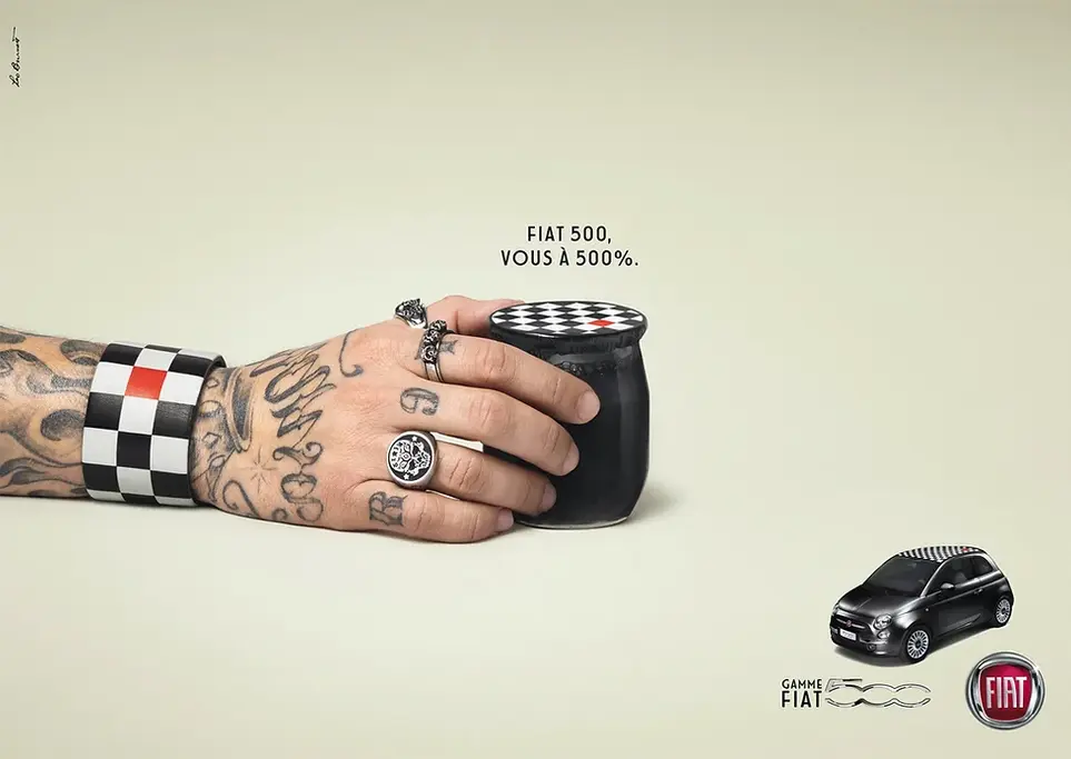 Print Fiat 500