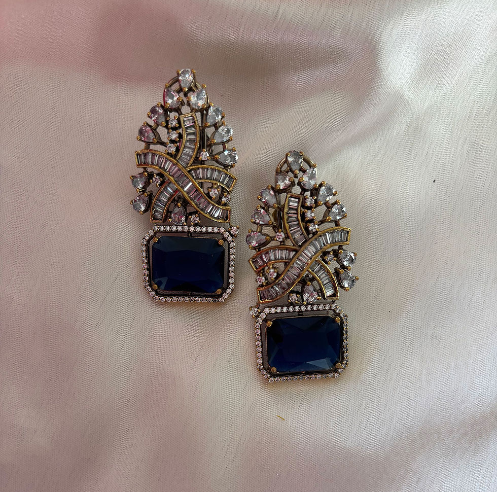 Thumbnail: Zircon stones necklace