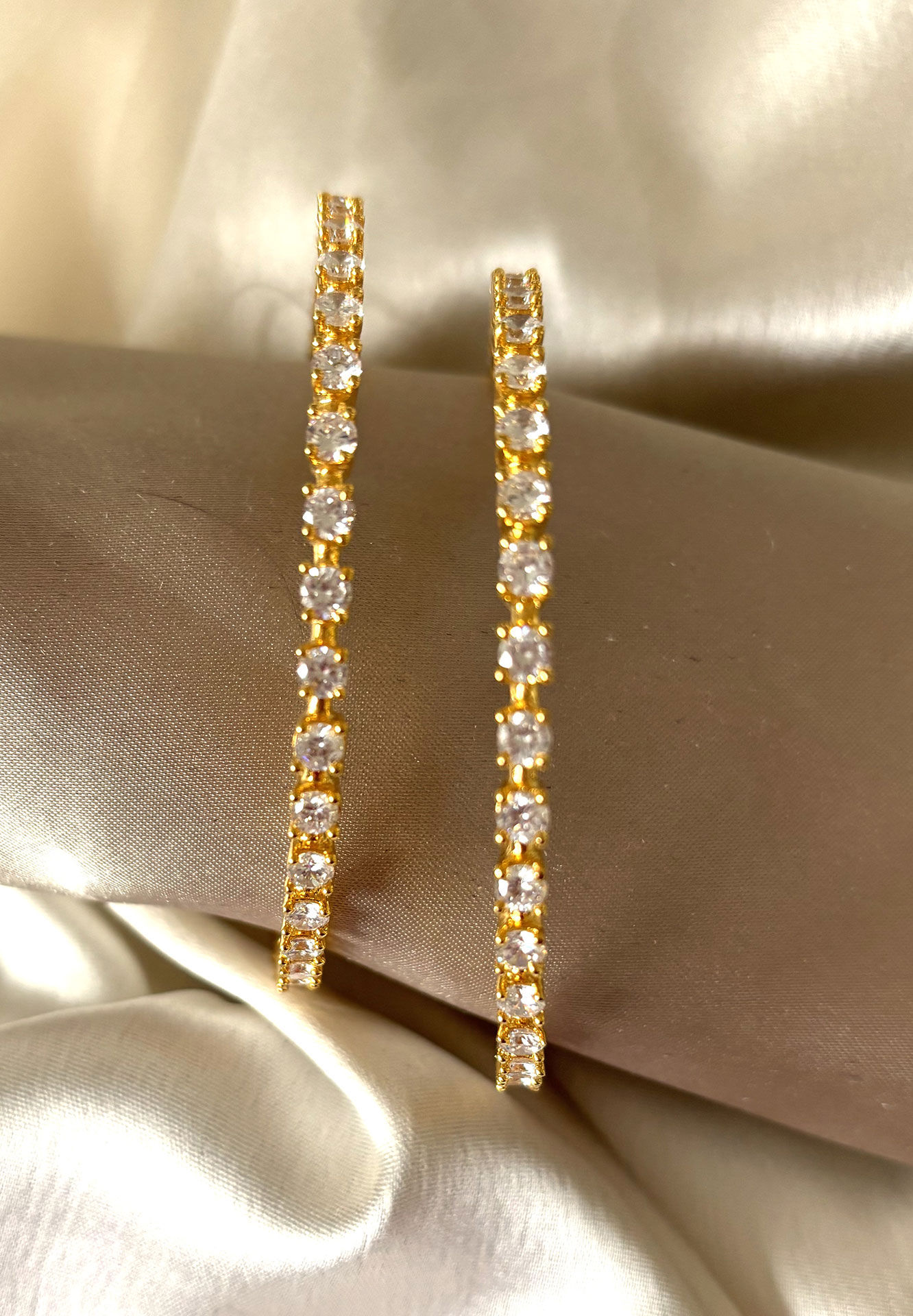 Cut Diamond bangles