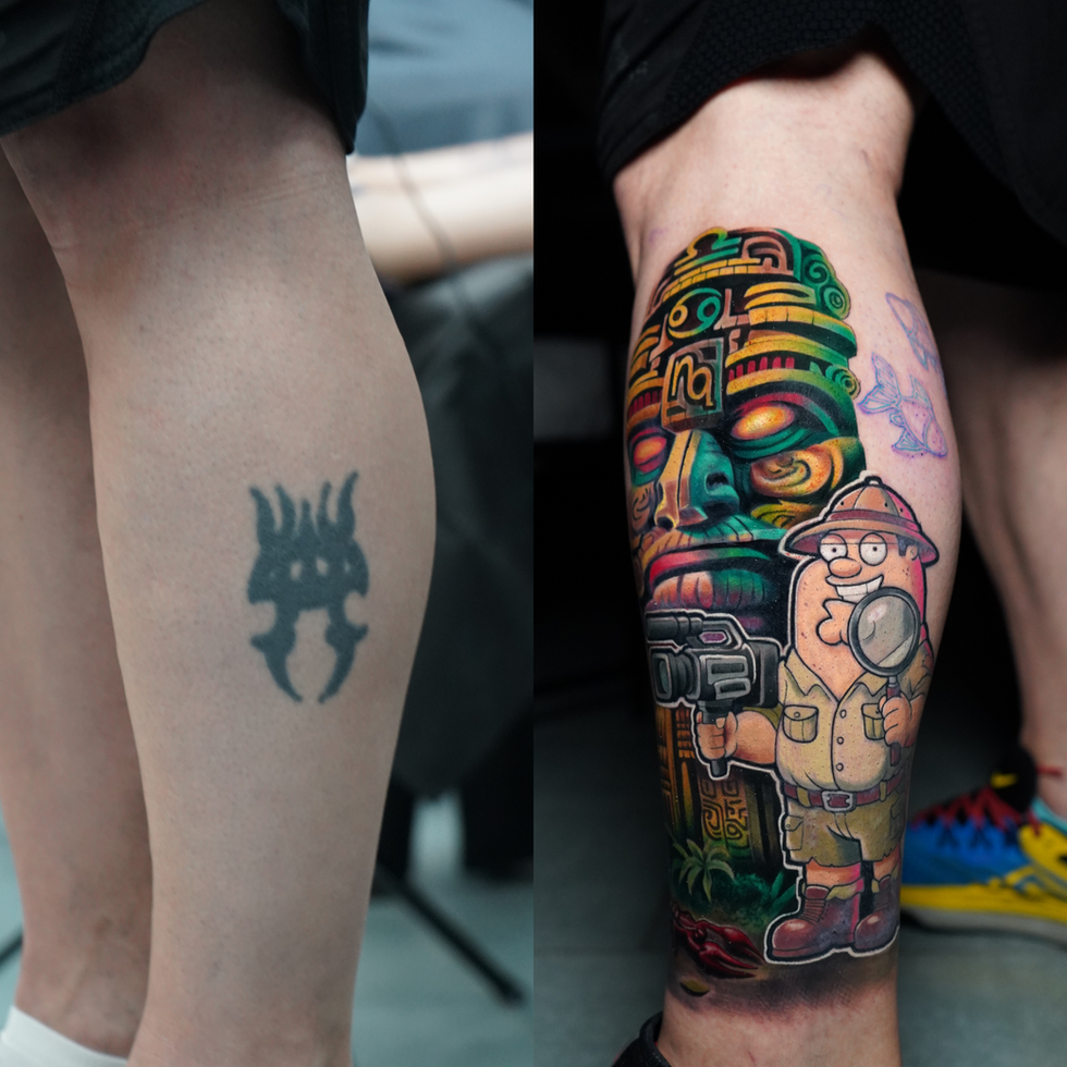 Estilo de tatuaje Cover Up