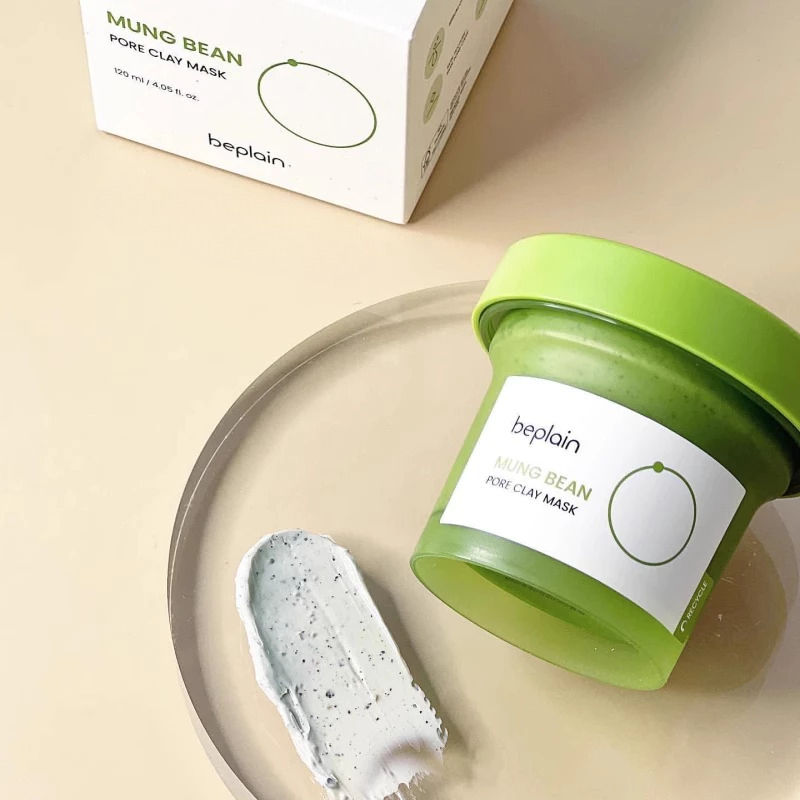 Thumbnail: Korean Skincare Products BEPLAIN Mung Bean Pore Serum,Deep Cleansing Foam,facial