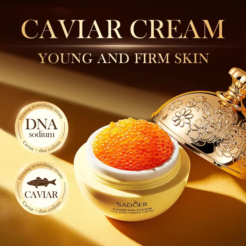 Thumbnail: Anti-Wrinkle Face Cream Collagen Pearl Firming Lift Fade Fine Lines Caviar Moist