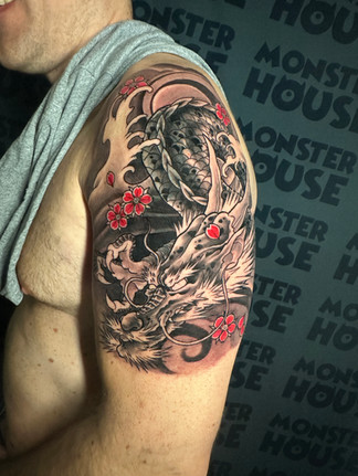 Tatuaggio giapponese a Lugano