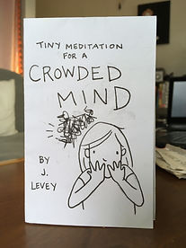 Tiny Meditation Zine Comic Jessica Levey