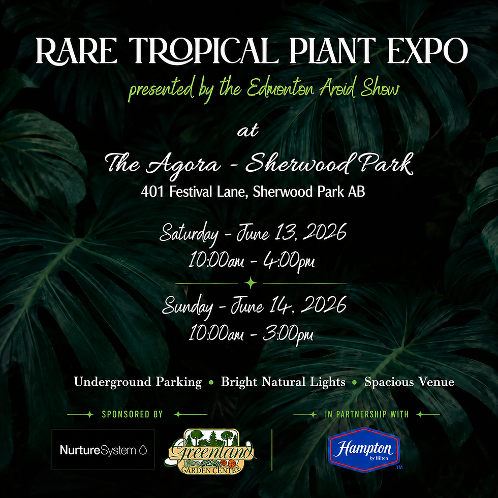 Rare Tropical Plant Expo Spring 2026