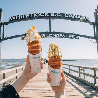 Praguery Soft Serve on White Rock pier