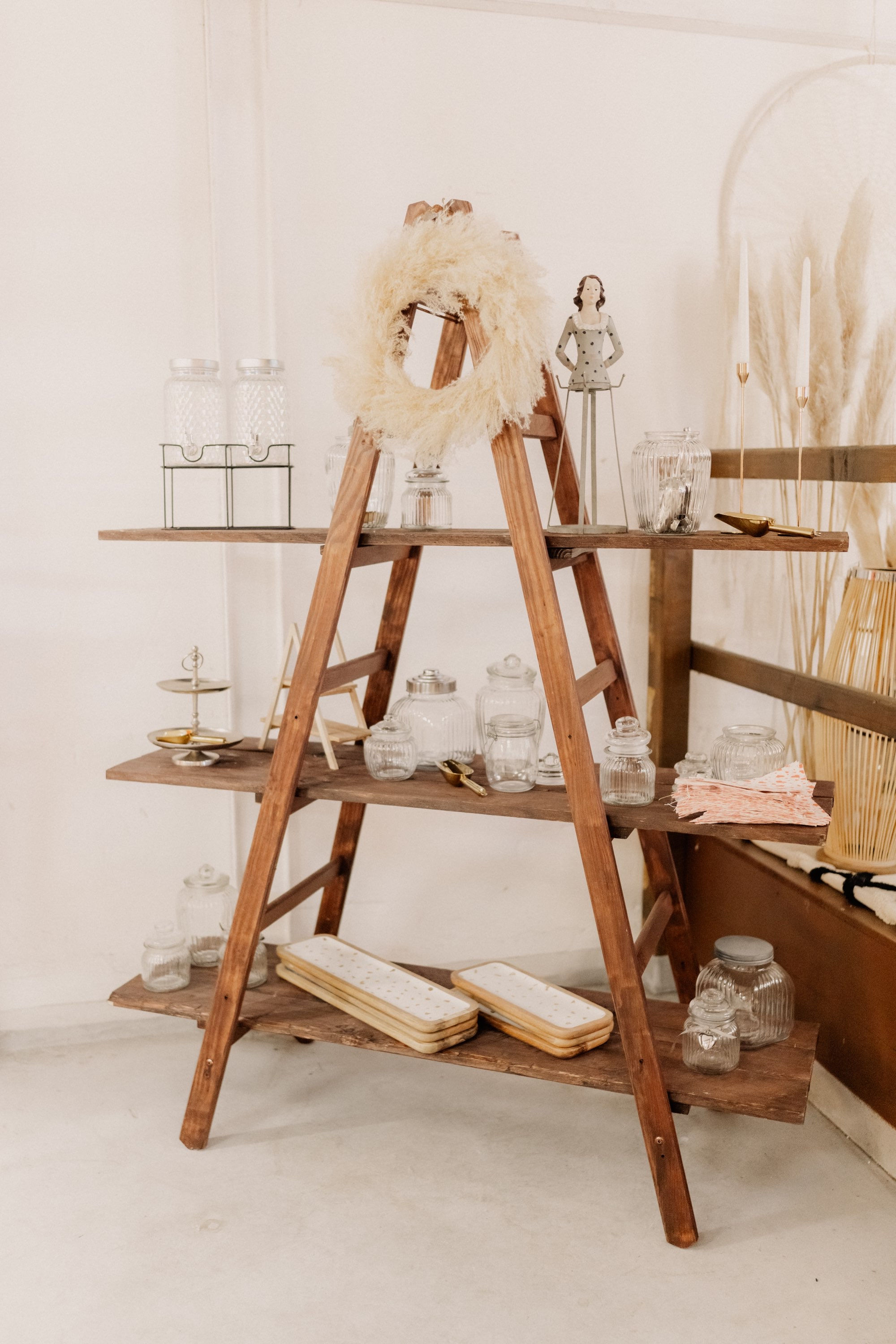 Candybar Holz | Leiterregal