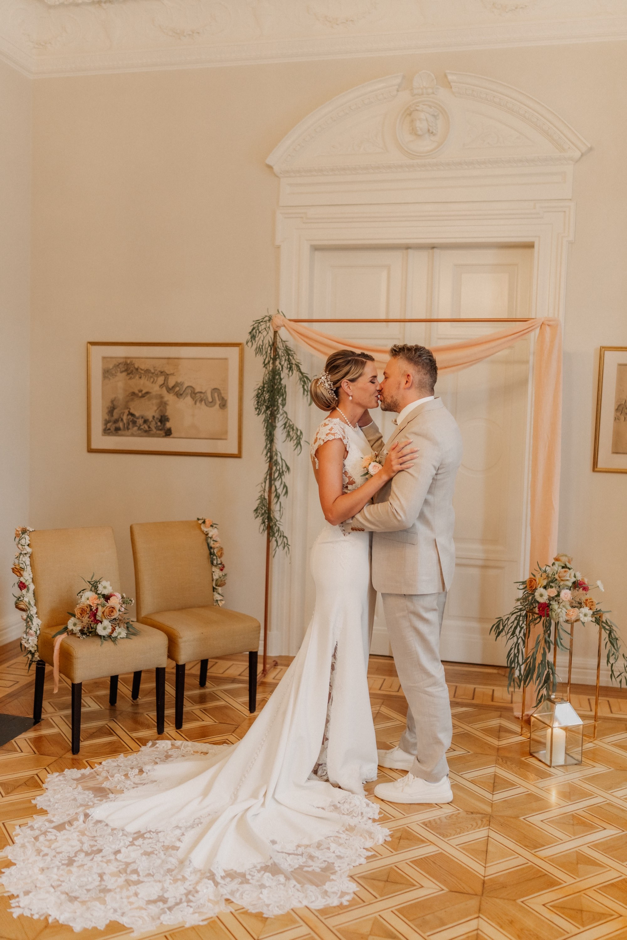Traubogen | Backdrop Kupfer