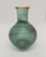 Miniaturbild: Tischvase | Grün-Gold