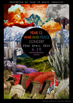 War and peace poster