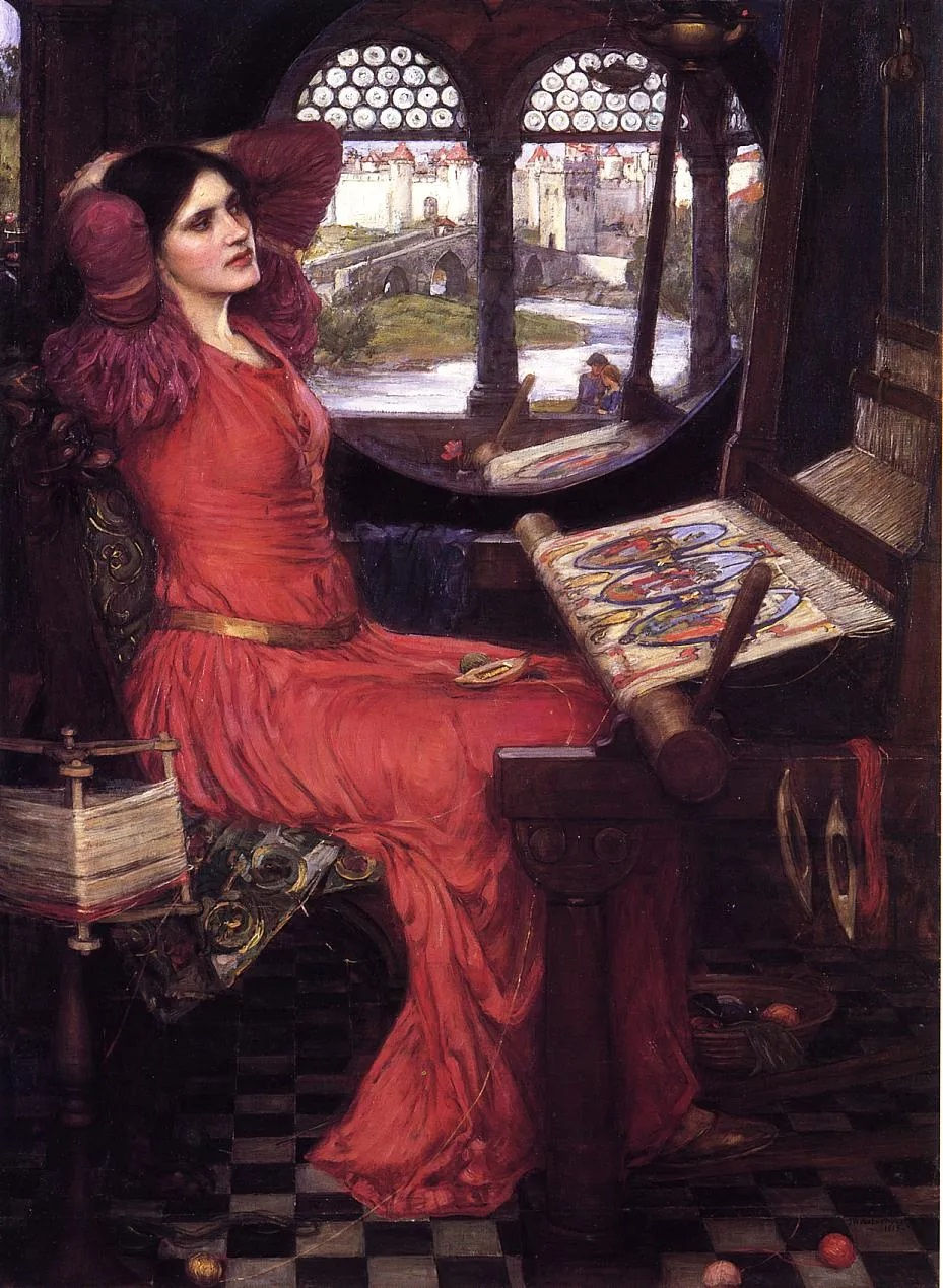 "I am half sick of shadows," said The Lady of Shalott, 1915