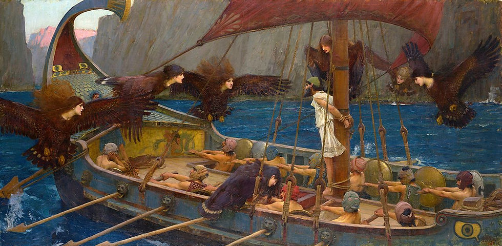 Ulysses and the Sirens, 1891 by John William Waterhouse