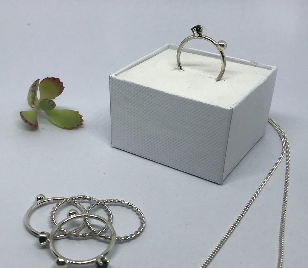 Miniatura: Anillo Calma Plata 925