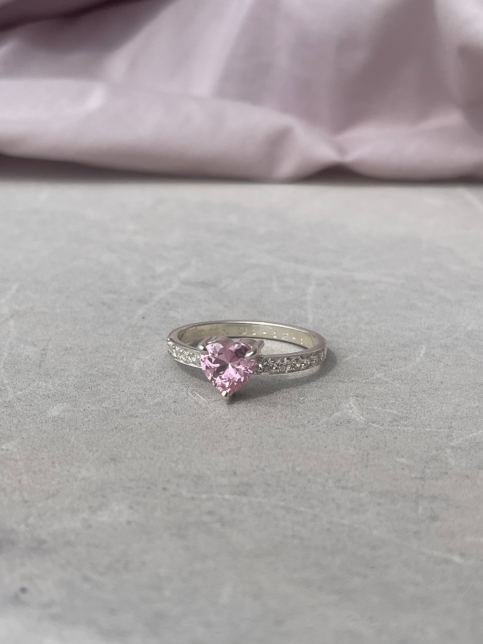 Miniatura: Anillo de Plata 925 Corazón