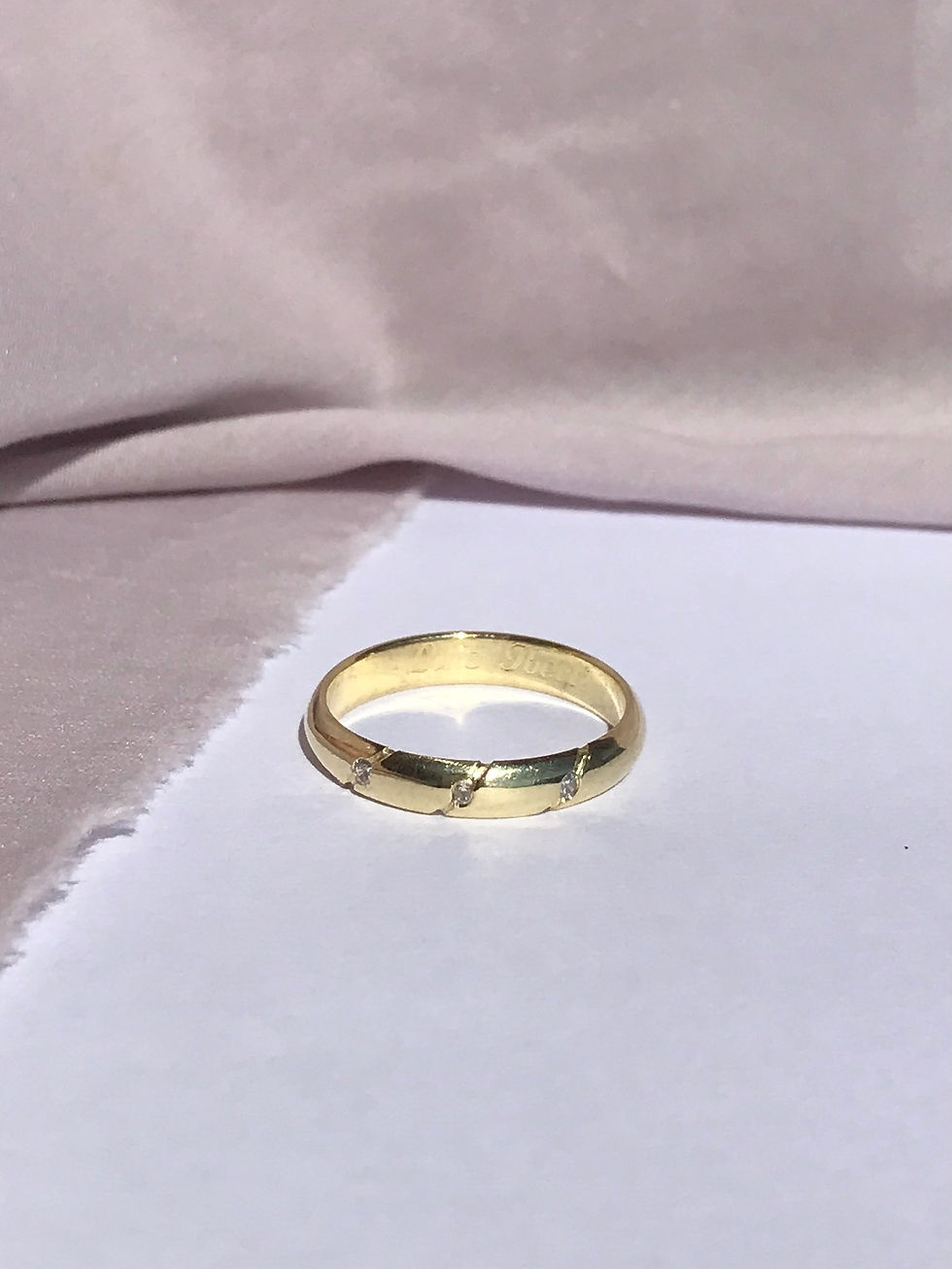 Miniatura: Anillo Oro 18 k 3 gr y piedras