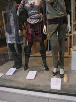 The streets lined with Rua Garrett