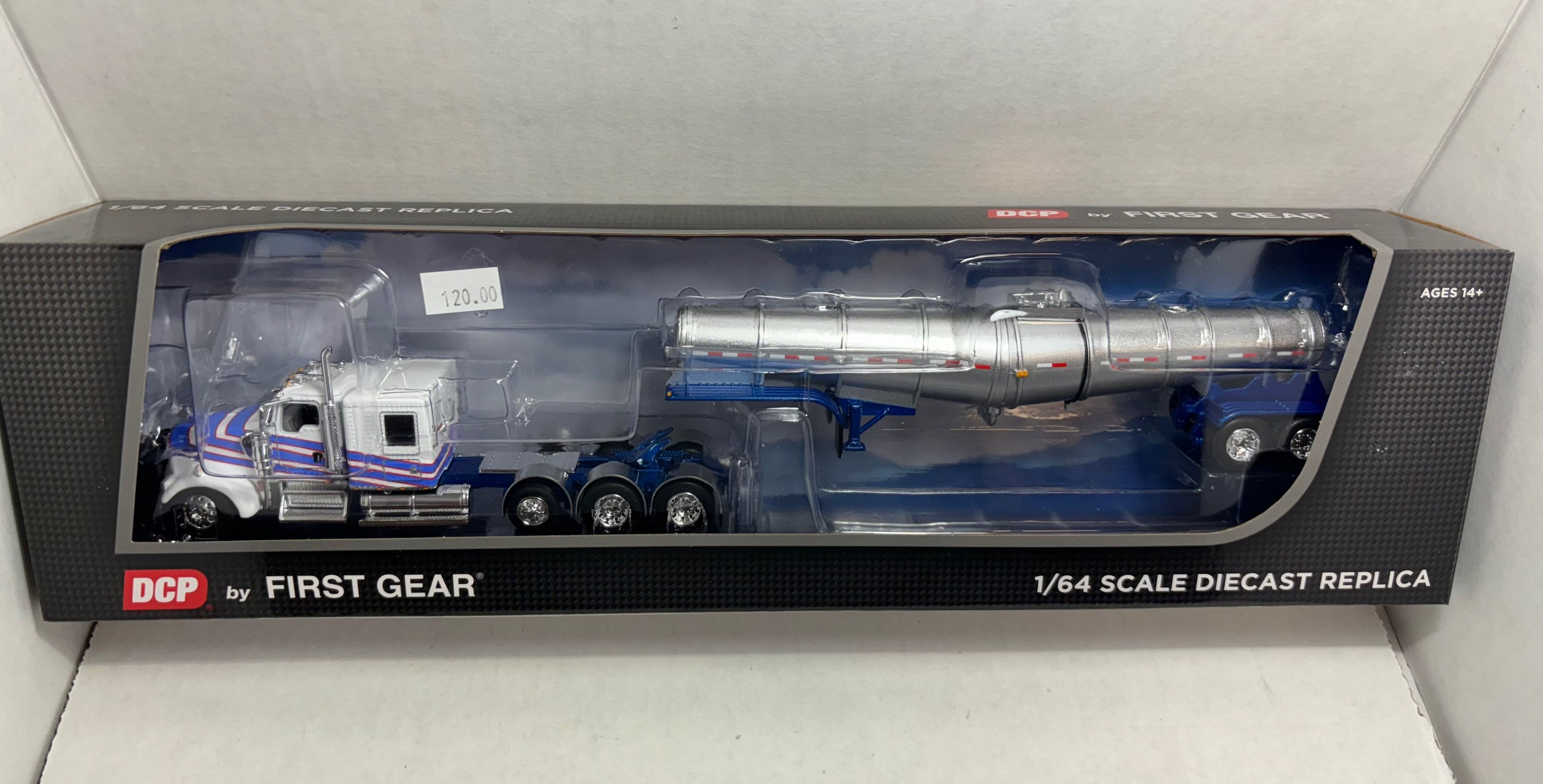 1/64 DCP Kenworth W900L w/ Polar Tanker