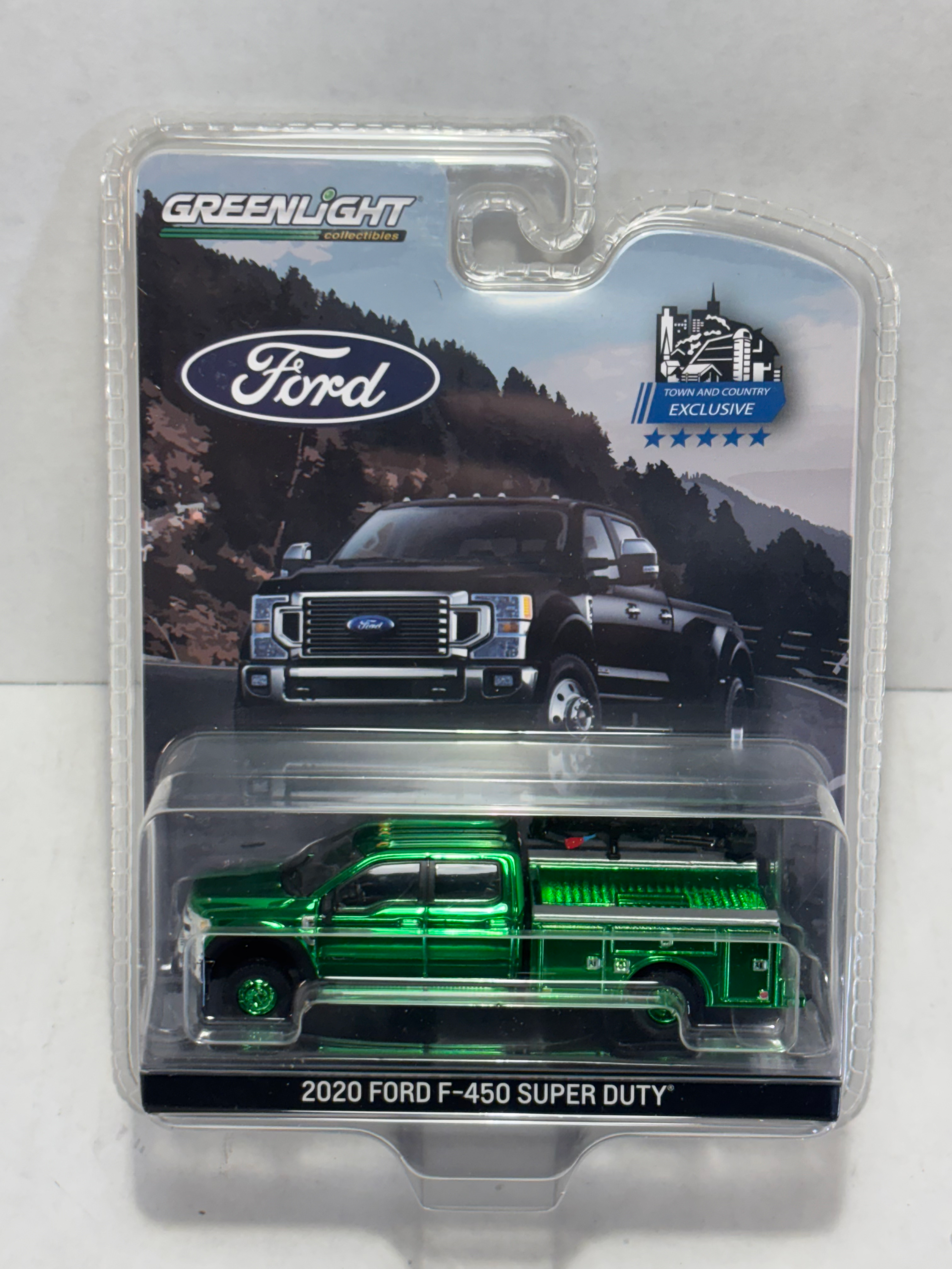 1/64 Greenlight Ford F-450 Super Duty Service Bed and Crane