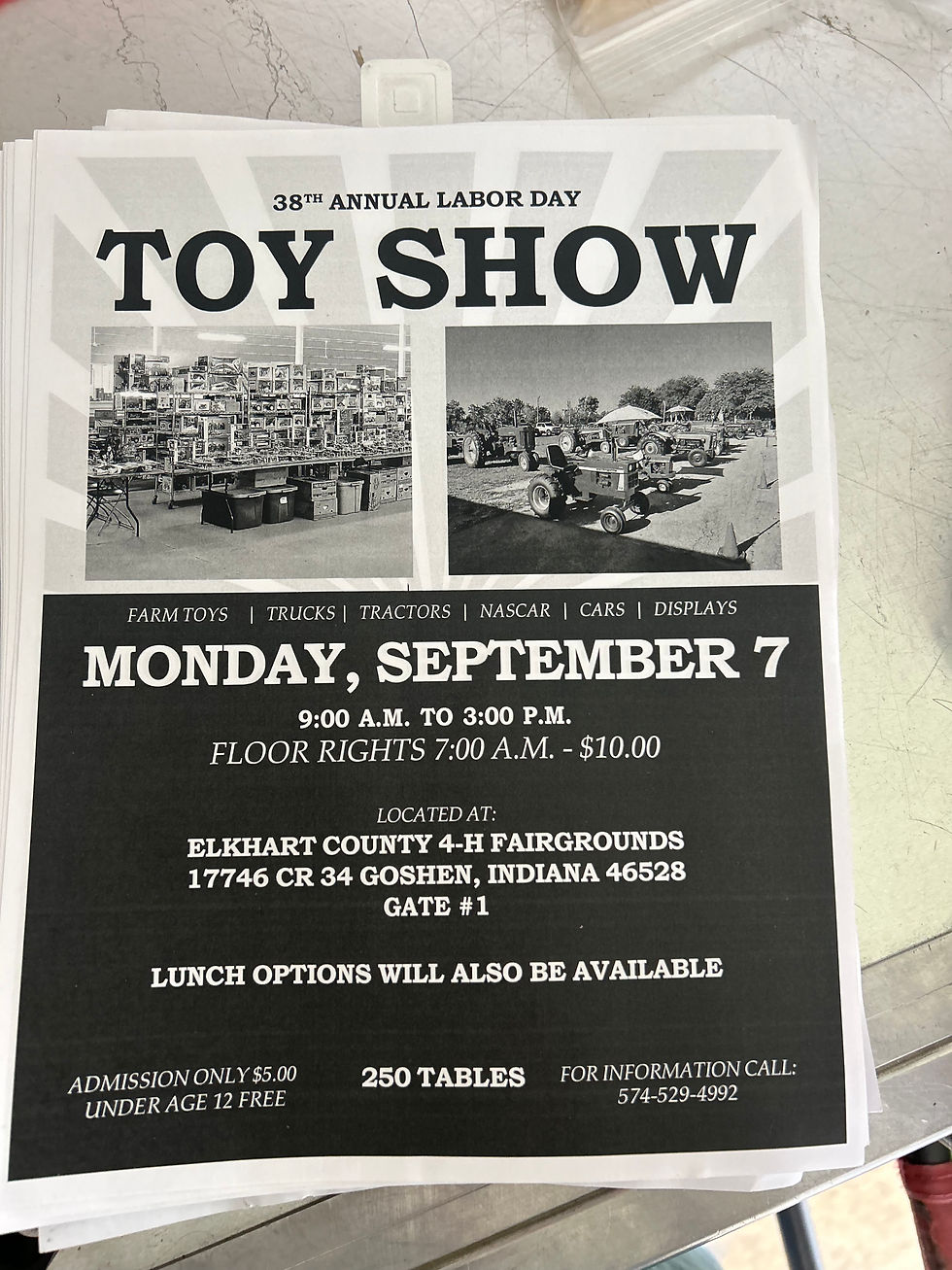 Goshen, Indiana Farm Toy Show